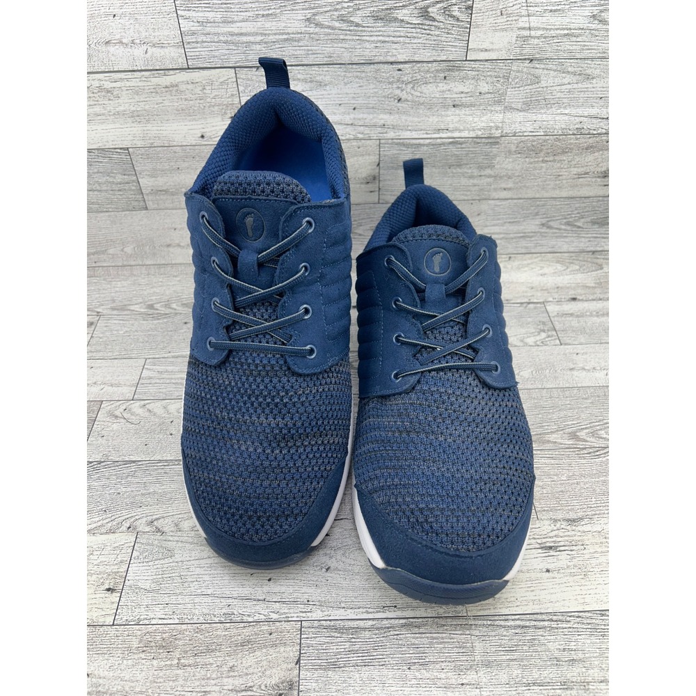 Orthofeet 529 Edgewater Mens Navy Blue Athletic Walking Shoes Size 11.5 D Medium